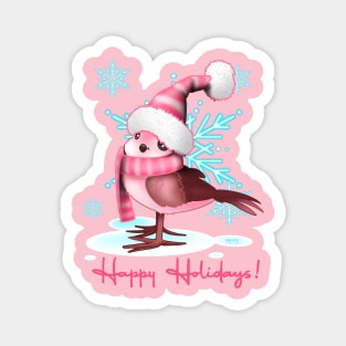 Holiday Song Bird Magnet