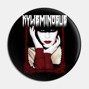 Kylie Minogue Metal Style Pin