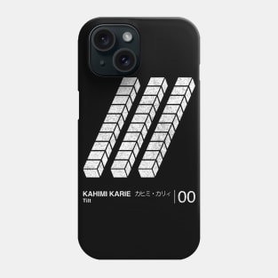 Kahimi Karie / Minimalist Graphic Design Fan Artwork Phone Case