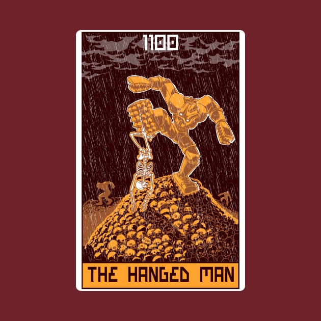 Robo Tarot: The Hanged Man by PeterTheHague