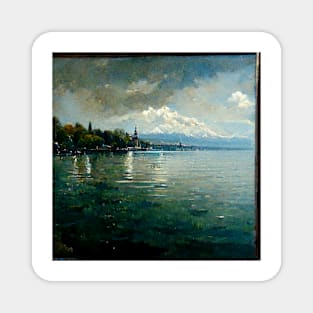 Swiss Lakeside II Magnet