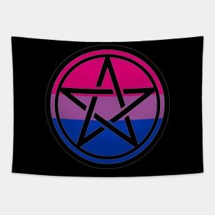 Large Print Pentacle LGBT Flag Bisexual Tapestry