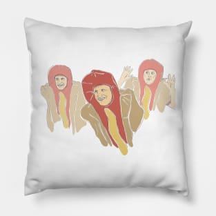 Tim Robinson Hot Dog Front Pillow