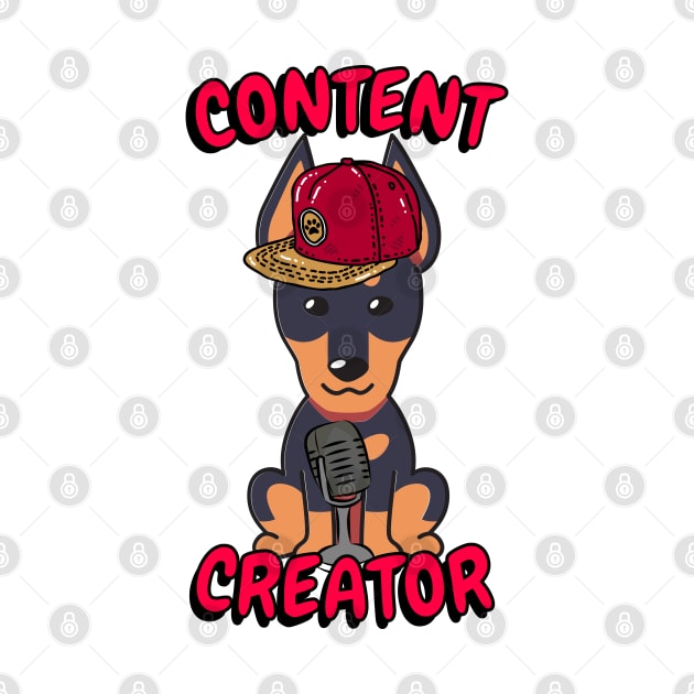 Cute guard dog is a content creator by Pet Station