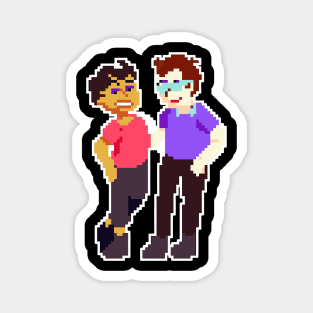 Pixel Art Pride Boy Love Magnet