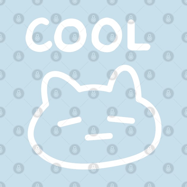 Retsuko Cool Cat White by aniwear