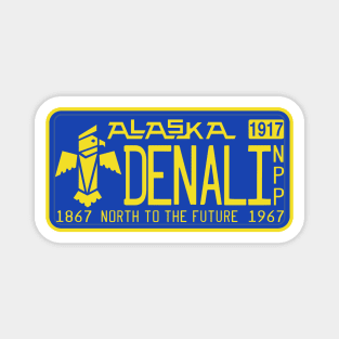 Denali National Park & Preserve license plate Magnet