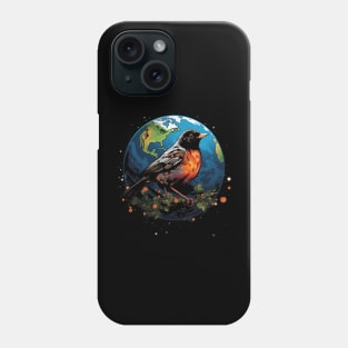 American Robin Earth Day Phone Case