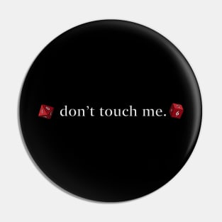 Don't touch me | Astarion quotes Pin