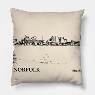 Norfolk - Virginia Pillow