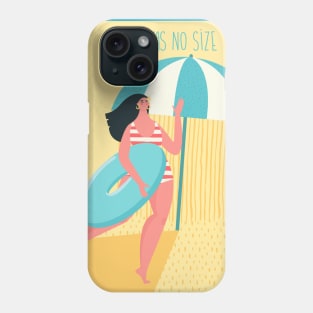 beauty has no size Phone Case