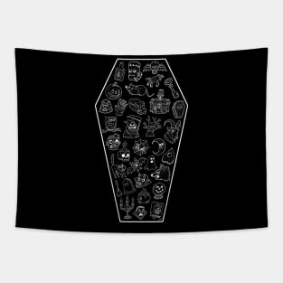 Spooky Icons Tapestry