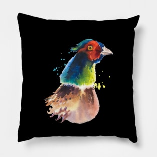 pheasant head - birds of a feather Pillow