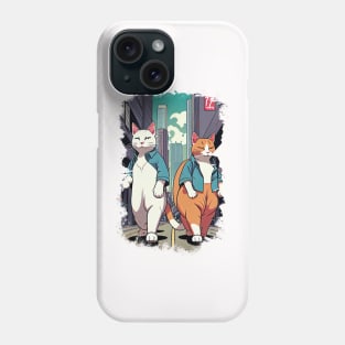 Two Mother Cats Phone Case