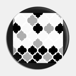 MOROCCAN GRAY AND BLACK PATTERN Pin