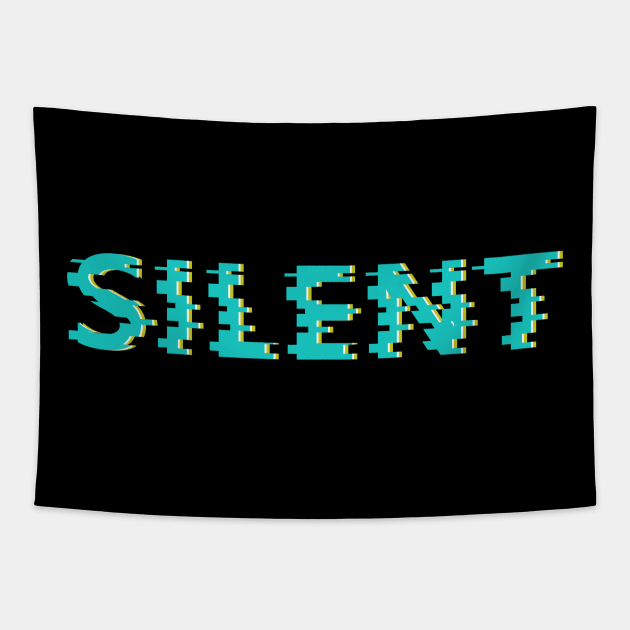 silent text Tapestry by DAVINCIOO