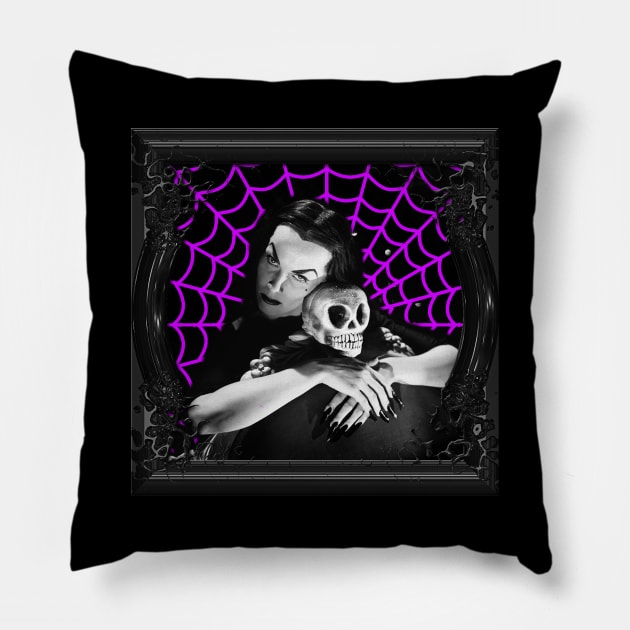 VAMPIRA 17 Pillow by GardenOfNightmares