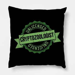 Unlicenced Cryptozoologist Pillow