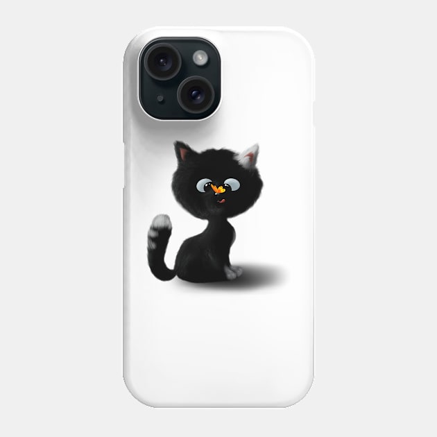 Cute kitten Phone Case by V.Kus