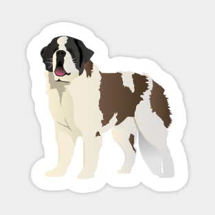 Saint Bernard Dog Magnet