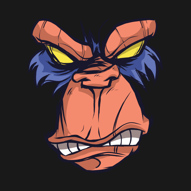 Angry Ape by EarlAdrian