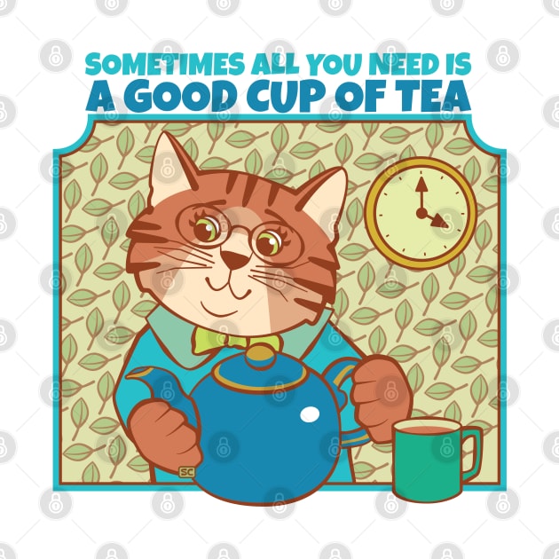 All You Need is Tea Cat by Sue Cervenka