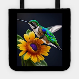 Spira Hummingbird Flying Nature Tote