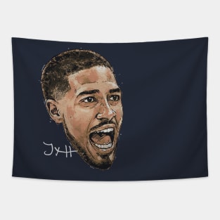 Tyrese Haliburton Indiana Scream Tapestry