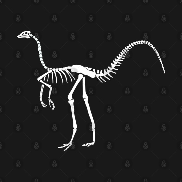 Terra Fossil Struthiomimus Dinosaur White by Terra Fossil Merch