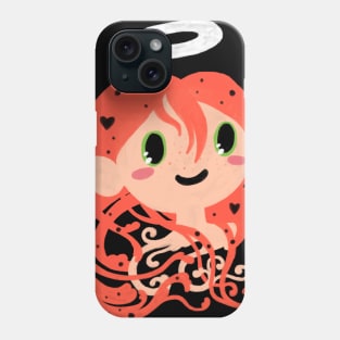 Red as a fire. Phone Case