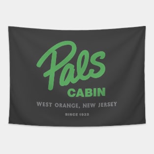 Pals Cabin (Green) Tapestry