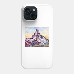 Mount Matterhorn In Spring Phone Case