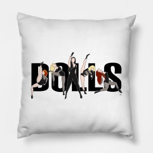 Girl Group Dolls Pillow