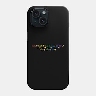 HELLO FINALLY INTRODUCING LOONA Phone Case