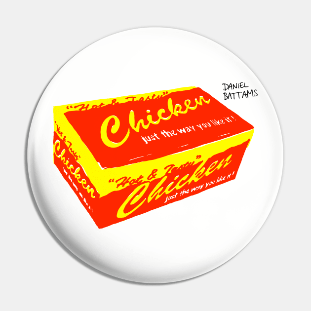 Fried Chicken Box Pin by DanielBattams