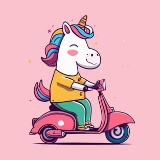 Unicorn on the go T-Shirt