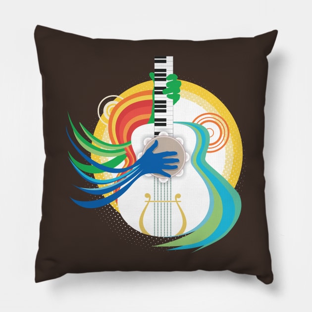 Music Pillow by Ivankabral