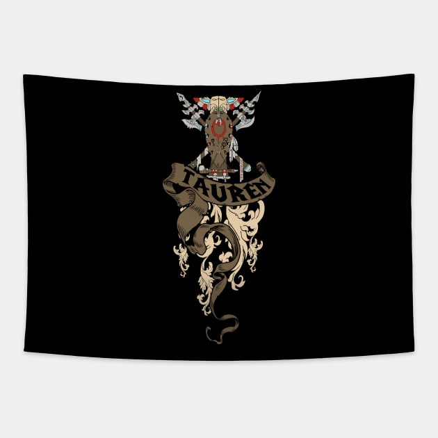 TAUREN - LIMITED EDTION Tapestry by FlashRepublic