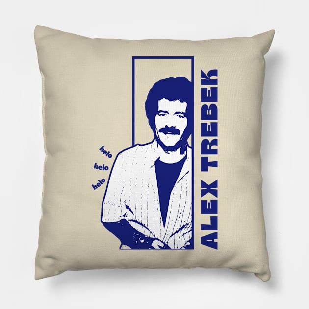 Alex trebek ||| Vintage style Pillow by TelorDadar