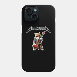 Cat Playing Guitar Phone Case