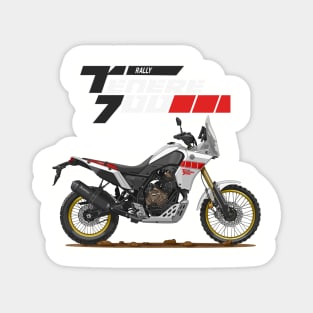 Rally raid bike Magnet