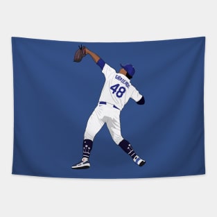 Brusdar Graterol LA Dodgers Tapestry