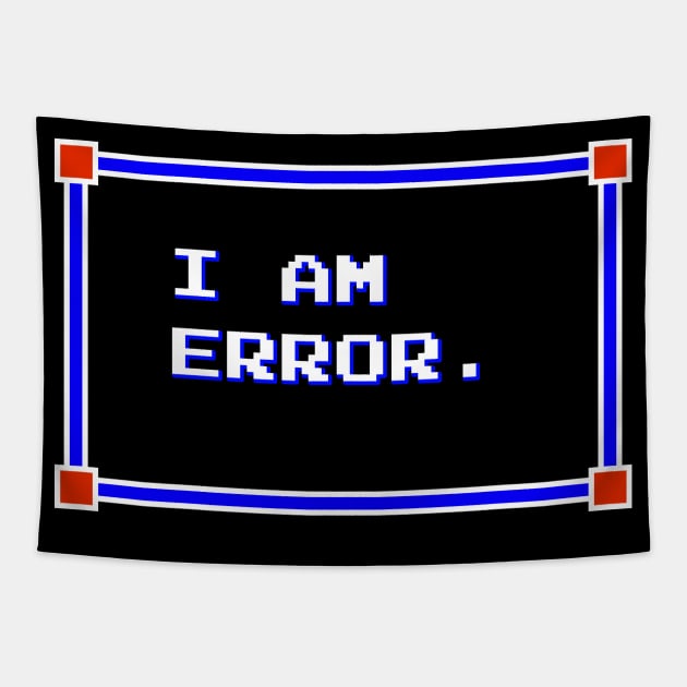 I Am Error. Tapestry by Wyrneck