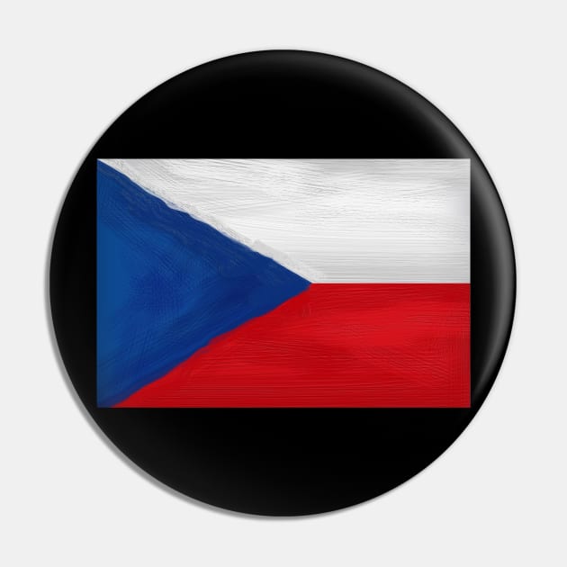 Czech Flag Pin by Dojaja