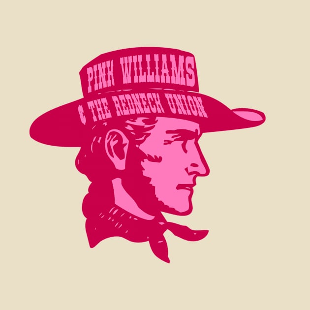 Pink Williams & The Redneck Union Cowboy Head by Pink's Mercantile  