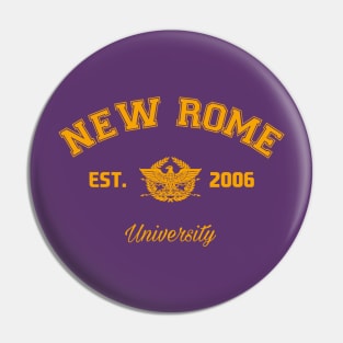 New Rome University Student Hoodie [PJO Timeline] Pin