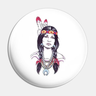 native american Pin