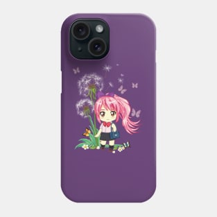 butterfly girl Phone Case