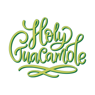 Mexico - Holy Guacamole - Type - Bright T-Shirt