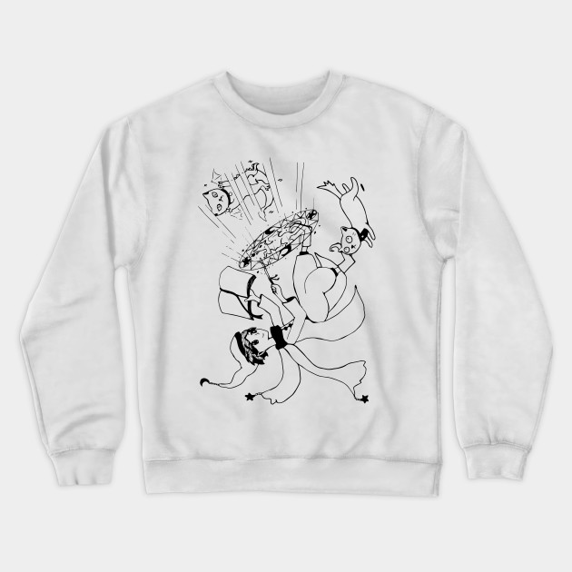 Transform Your Cat Into A Dragon Spell Crewneck Sweatshirt